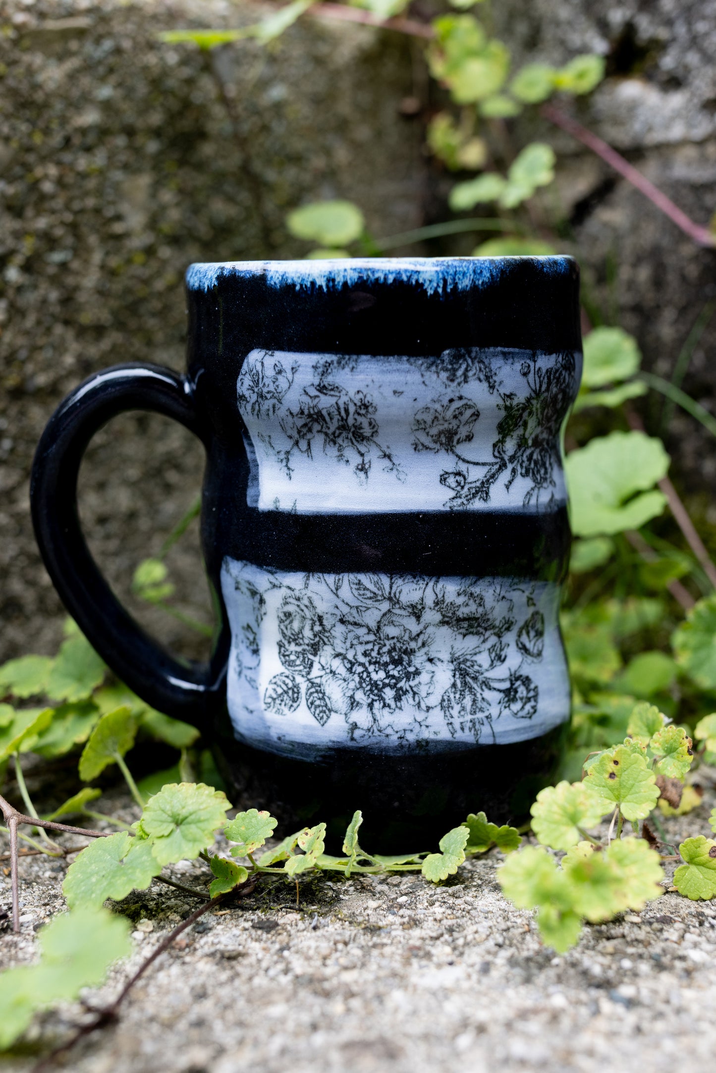 Midnight Bloom Mug 15oz