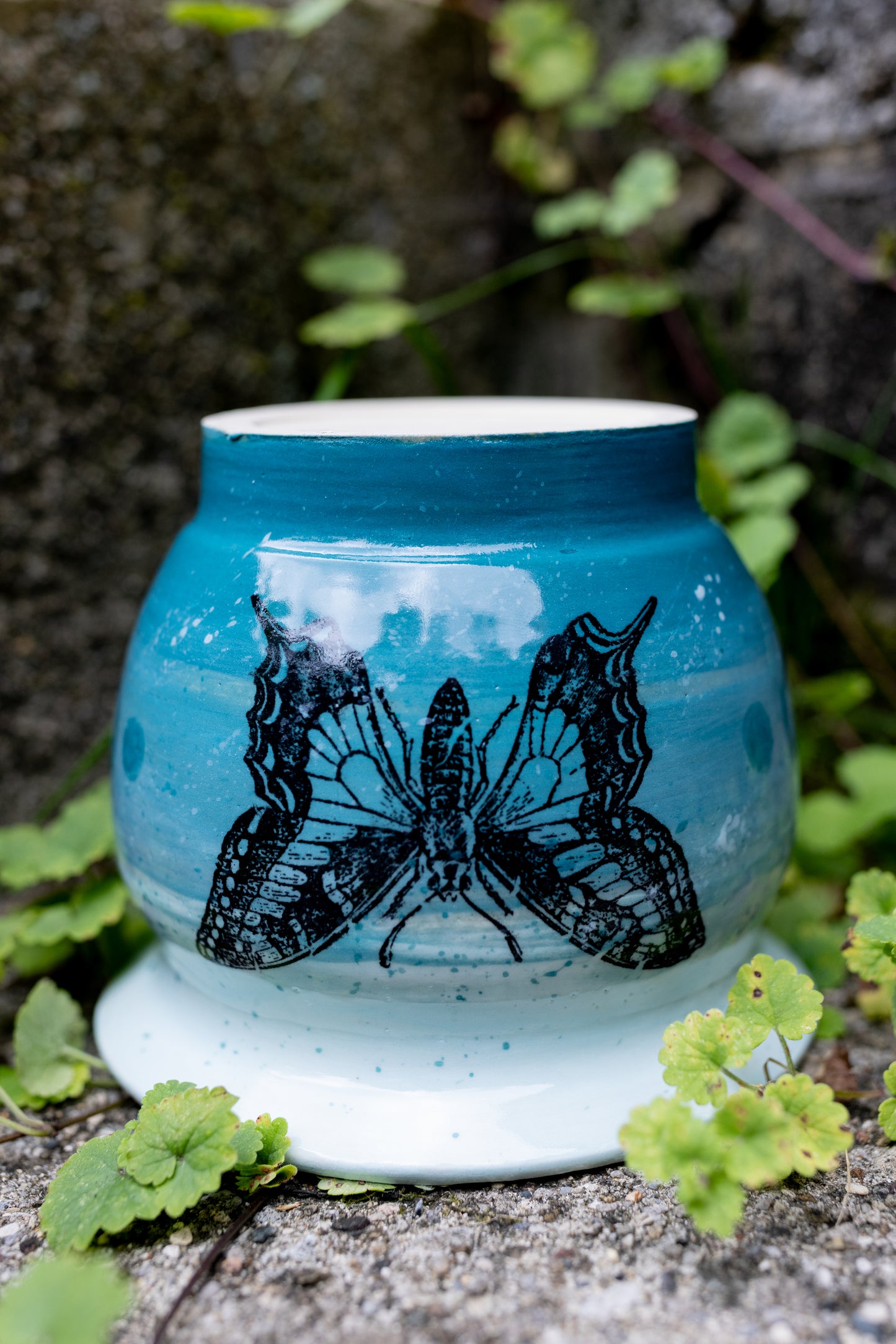 Butterfly Floral Vessel
