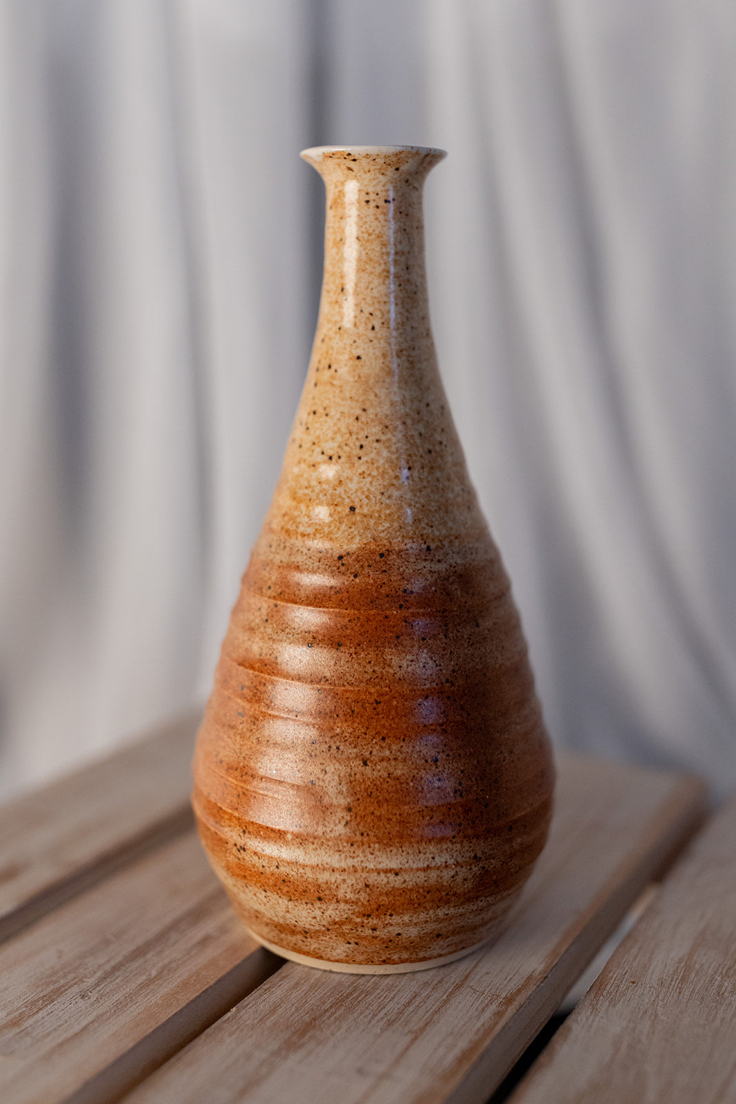 Shino Bud Vase