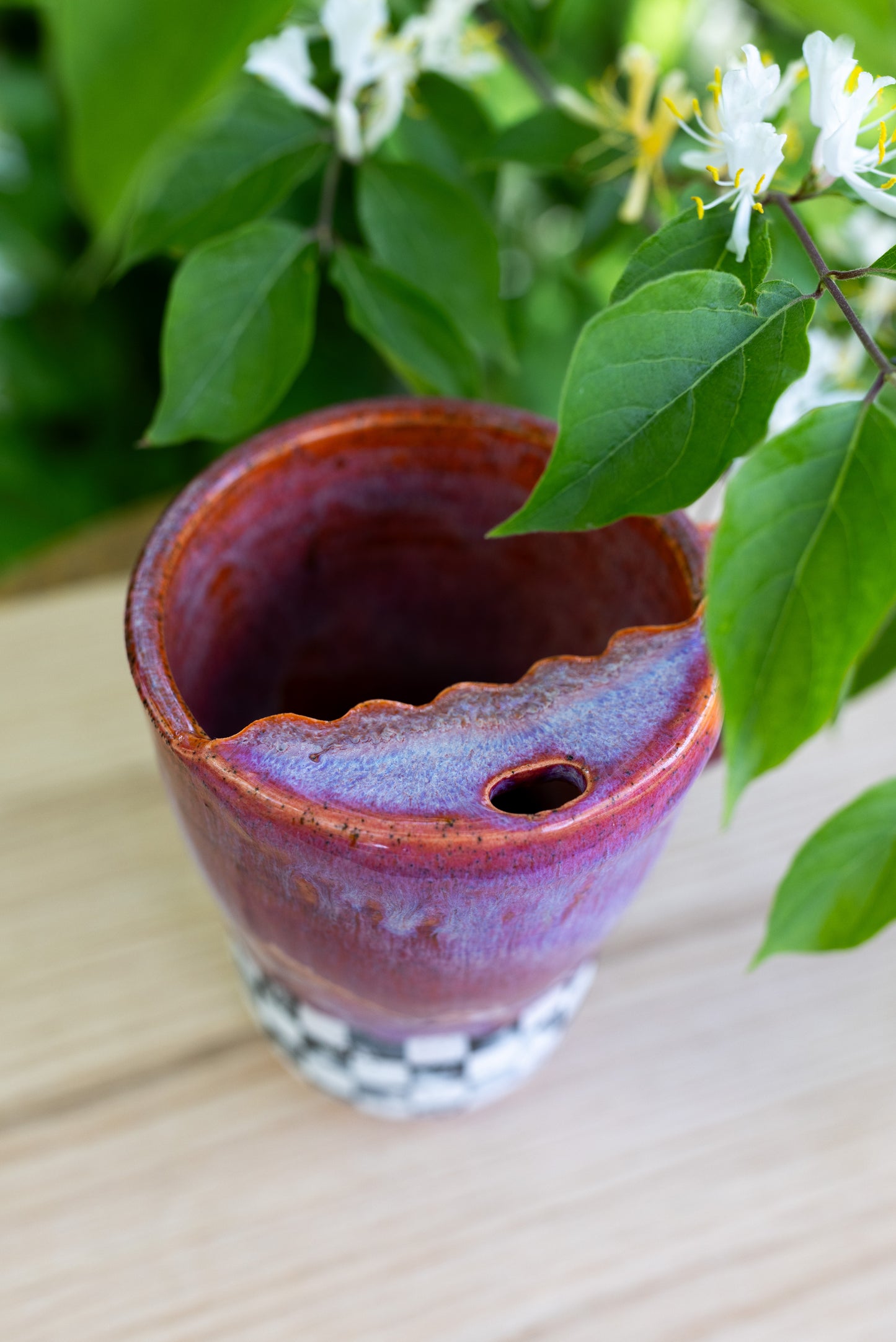 Wildberry Check To-Go Mug (14 oz)