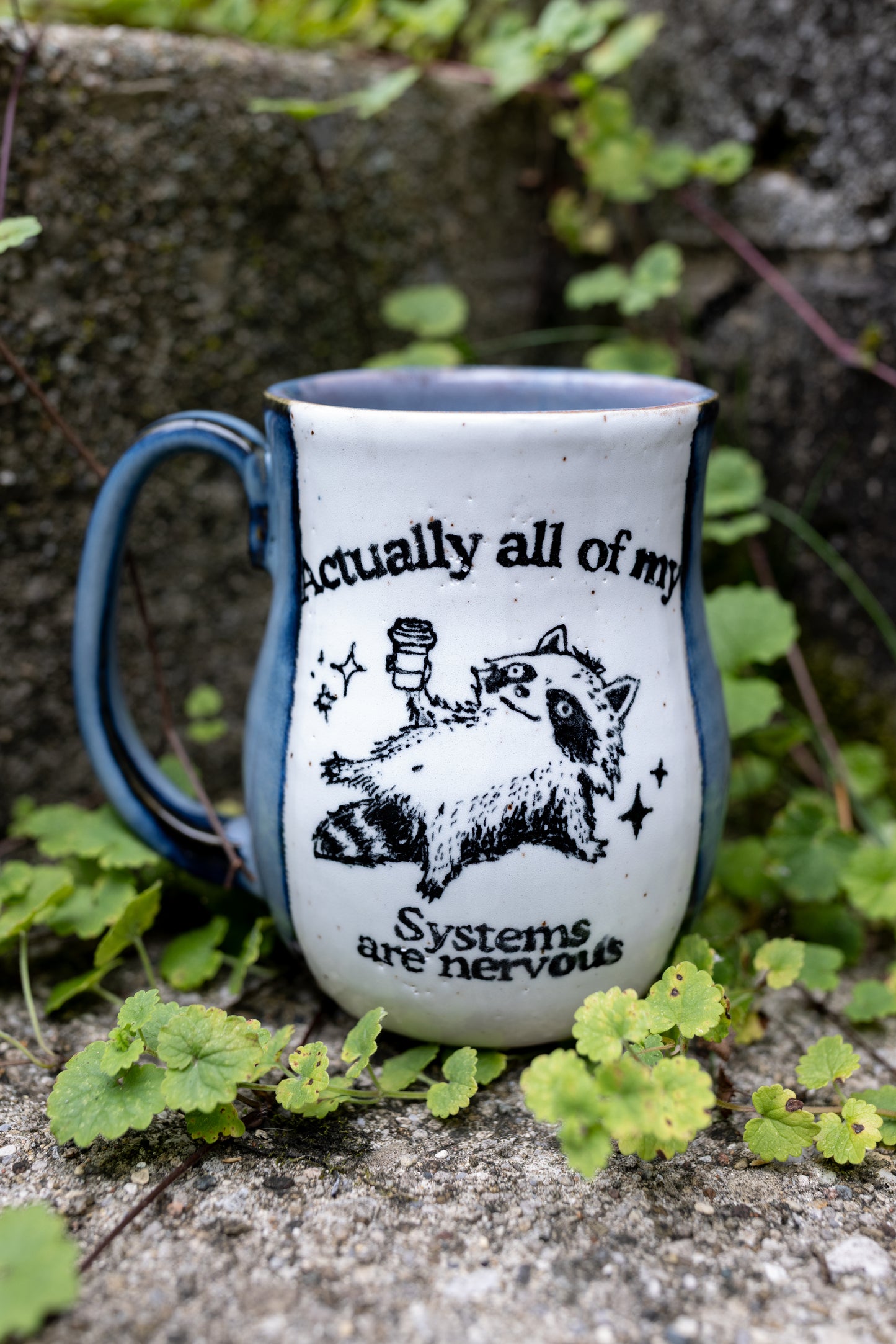 All of My Systems Are Nervous Mug  16 oz