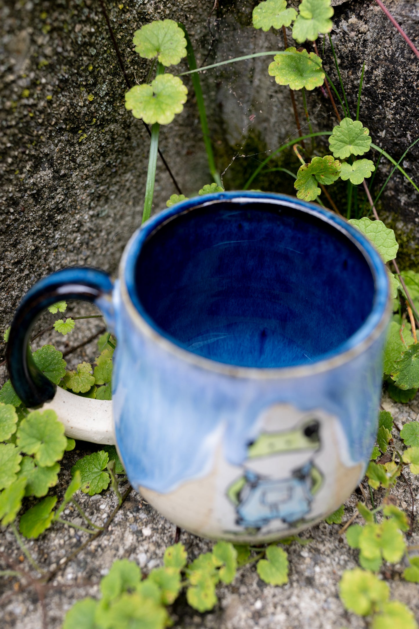 Too Tired to Ribbit Mug 14oz