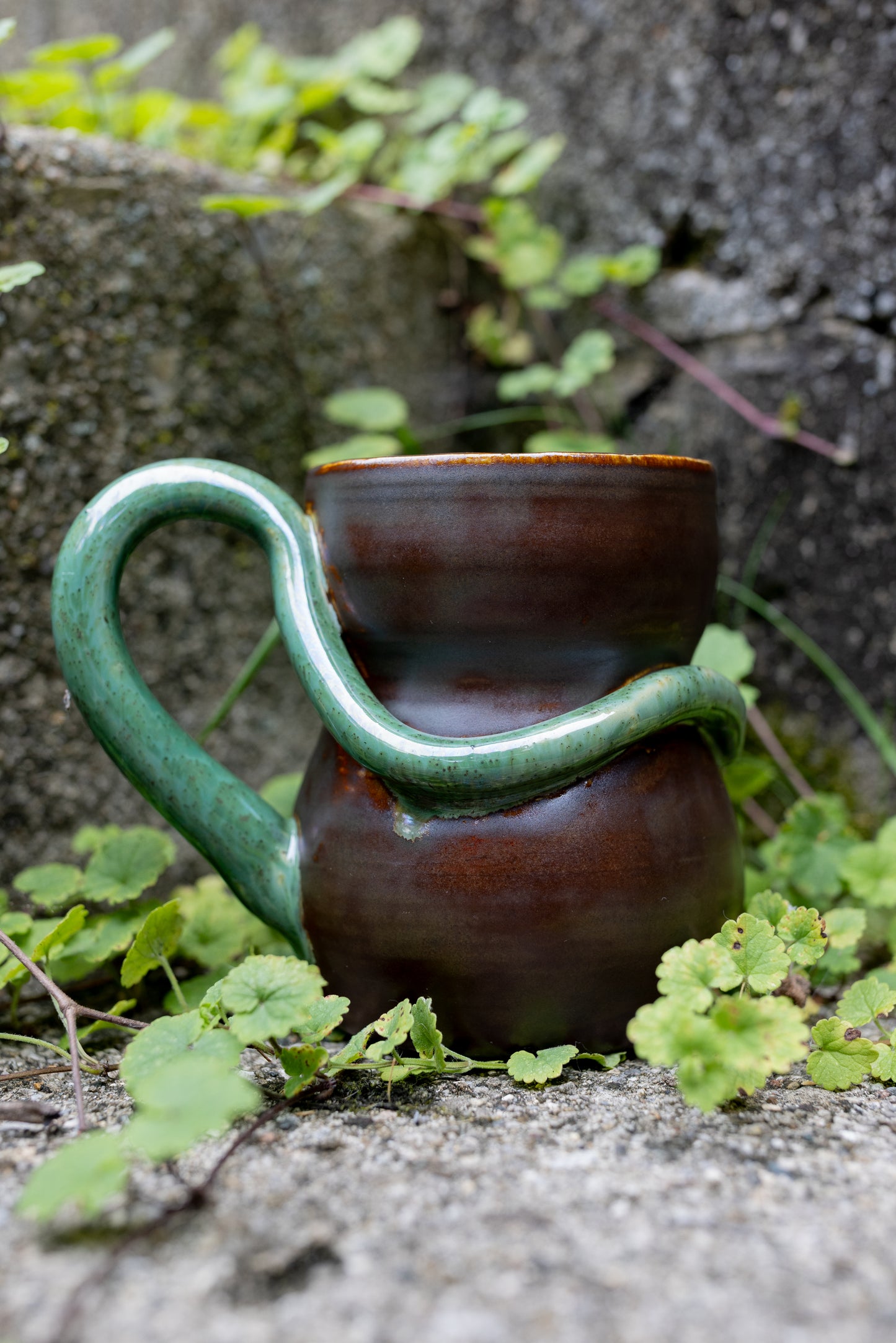 Snake Handle Mug 13oz