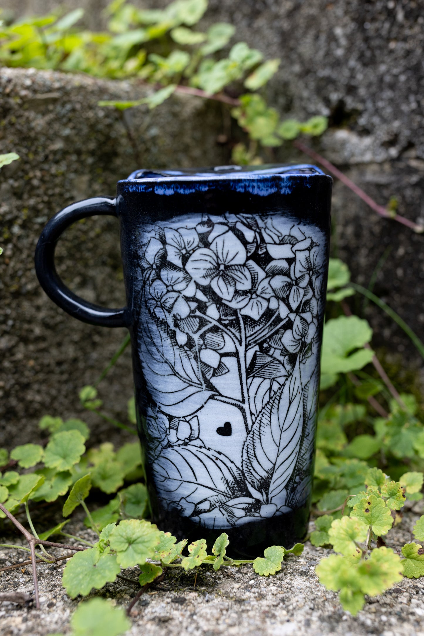 Midnight Bloom To-go Mug 12oz