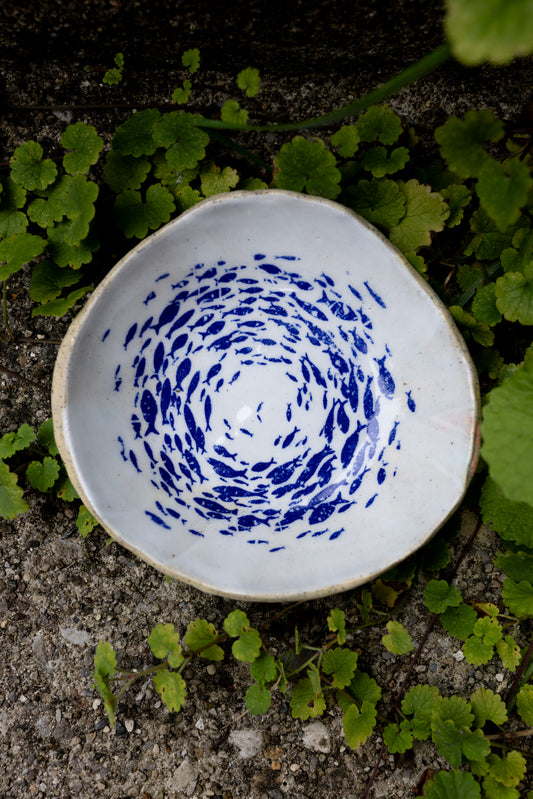 School of Fish Trinket Dish • 4.5"