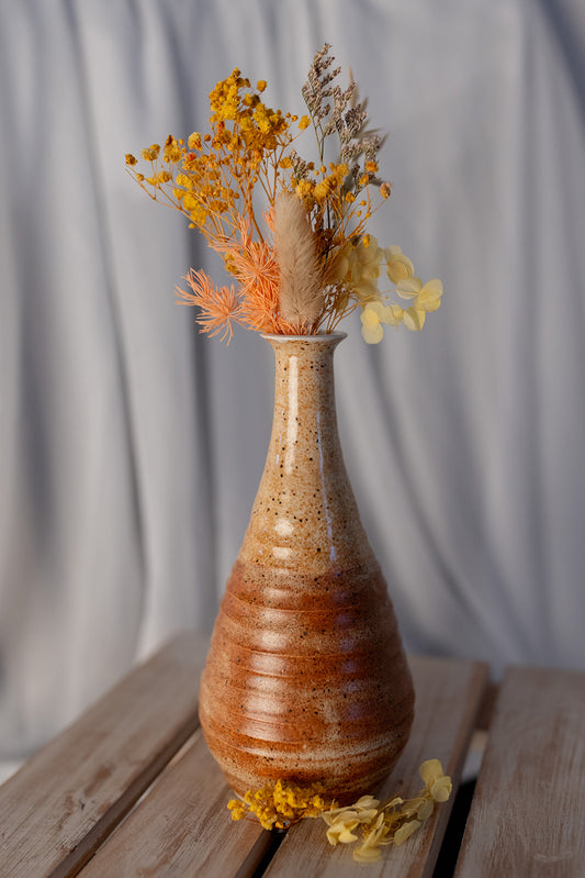 Shino Bud Vase