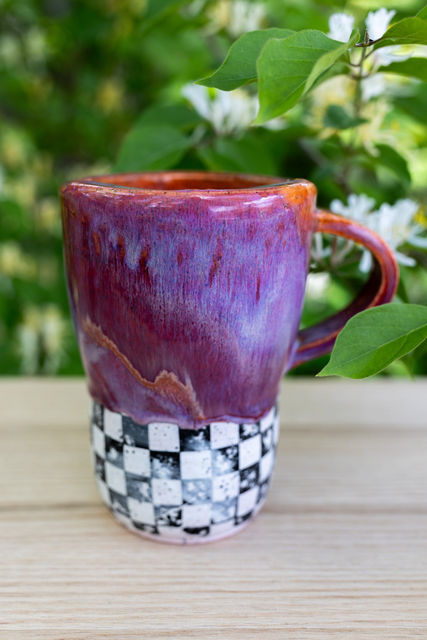 Wildberry Check To-Go Mug (14 oz)
