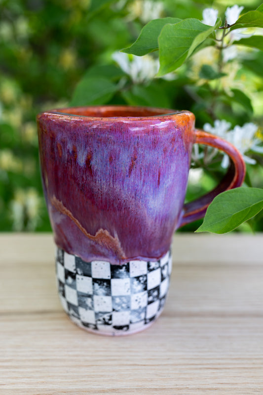 Wildberry Check To-Go Mug (14 oz)